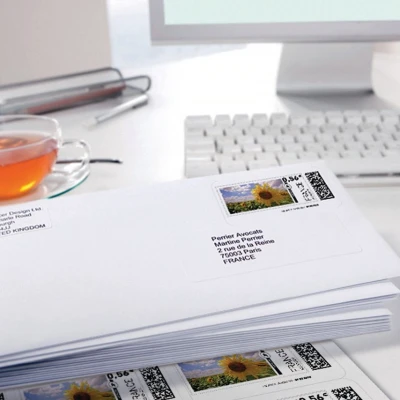 Image of Avery Inkjet Address Labels 63.5x33.9mm 24 Per Sheet White (2400 Pack)