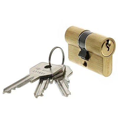 Image of CISA European Profile Cylinder C2000, Brass, Gold, 0G300050