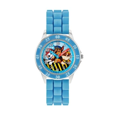 Image of Paw Patrol Boy&#039;s Digital Quartz Watch with Silicone Strap PAW9030