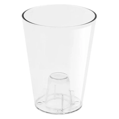 Image of Prosperplast Clear translucent COUBI ORCHID plastic pot