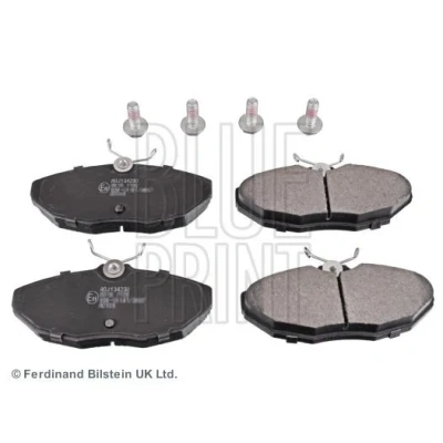 Image of C2C20585, C2C22316, C2C40194, C2C8342 Brake pad set BLUE PRINT ADJ134230 Rear Axle with fastening material JAGUAR: S Type, XJ Saloon