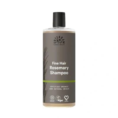 Image of Urtekram Rosemary Shampoo for Fine Hair, 500ml Certified Organic, Vegan, Nourishing and Strengthening Formula with Aloe Vera Glycerine Healthy, Voluminous Hair