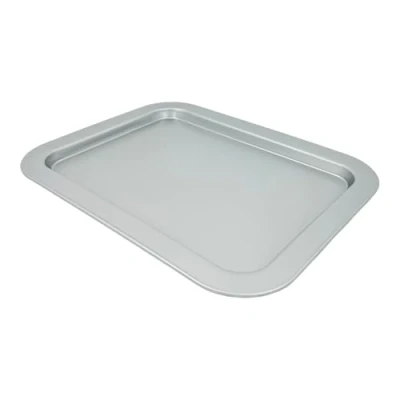 Image of Chabrias Professional Silver Non Stick Bakeware with ILAG Ultimate Coating UK Made (14&quot; Large Oven Tray)