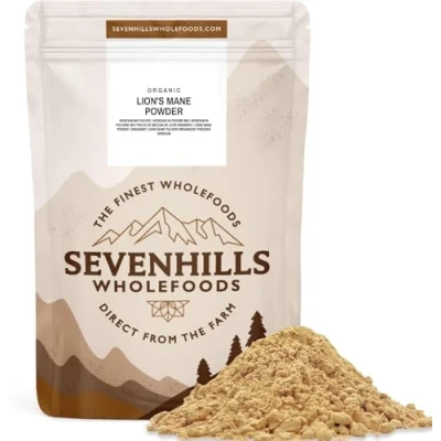 Image of Sevenhills Wholefoods Organic Lions Mane Mushroom Powder 200g