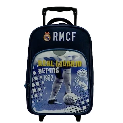 Image of Real Madrid Official Collection School Backpack with Wheels
