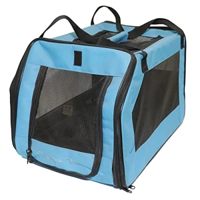 Image of Rosewood Options Pet Car Seat Carrier, Medium, Aqua