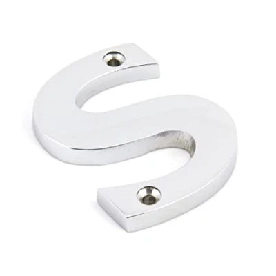 Image of From the Anvil 83802S Letter S Polished Chrome