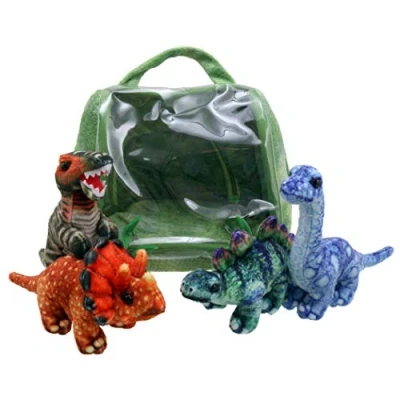 Image of The Puppet Company Hide Away Puppets Dinosaur House PC003038, Vibrant