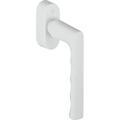 Image of HOPPE Hamburg Secu Forte 11701353 Window Handle 90 VK 32 42 White
