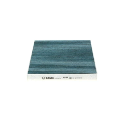 Image of 132114731, 1718042, 1802422, 1808612, 6808611 Pollen Filter BOSCH 0 986 628 525 Activated Carbon 267mm 234mm 30mm FILTER+ VAUXHALL: Zafira Mk2