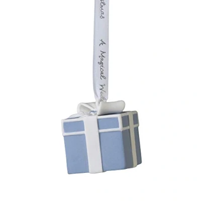 Image of Wedgwood Figural Present Christmas Tree Ornament 2021