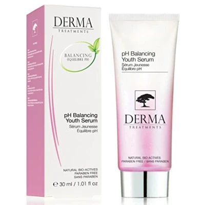 Image of Derma Treatments PH Balancing Youth Serum with Vitamin C &amp; Aloe Vera aims to stimulate the skin&#039;s healing process, and production of collagen 30ml