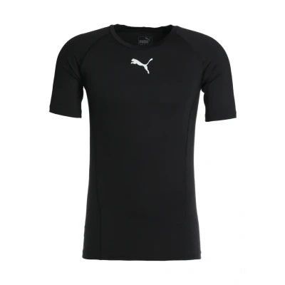 Image of Puma LIGA Baselayer Short Sleeve Mens Tee Black Size X Small