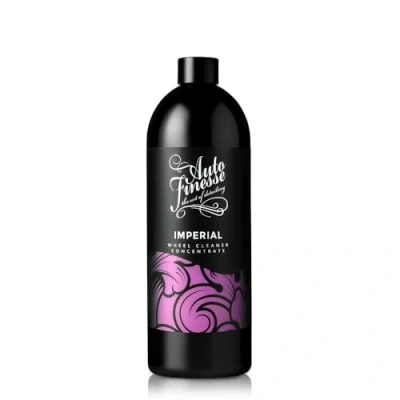 Image of Auto Finesse Imperial Wheel Cleaner 1 Litre Acid Free Alloy Safe on All Wheels Dilute to Suit Effective Cleaning UK Made