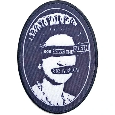 Image of The Sex Pistols Patch God Save Queen Band Logo Official Taglia unica