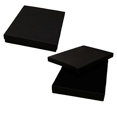 Image of Widdle Gifts Ltd Black 18cm x 14cm Jewellery Gift Box Necklace Bracelets Pendant Ear Ring Sets