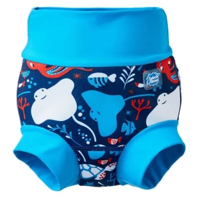 Image of Splash About Happy Duo Baby &amp; Toddler Swim Nappy, Under The Sea, 0 3 Months