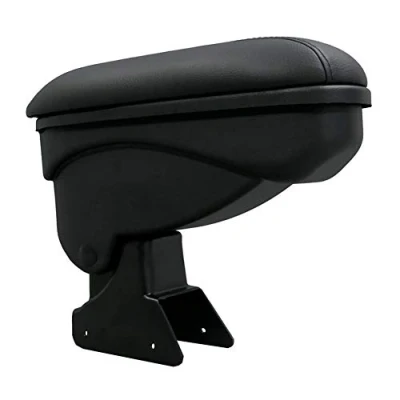 Image of AUTO STYLE Arm rest Slider compatible with Seat Ibiza 6J 2008 2017 incl. ST, Black