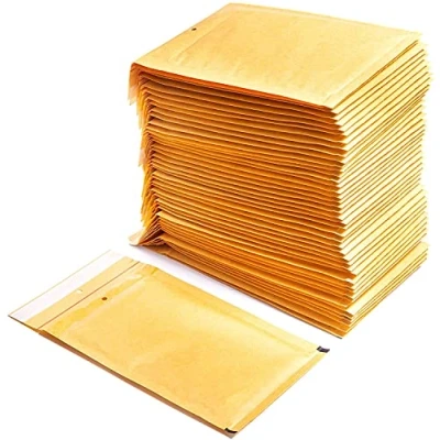 Image of Padded envelopes Made of polyethylene Inner Padding, Colour: Brown, with Capacity for documents a Maximum Area (20 envelopes, 120 x 220 mm)