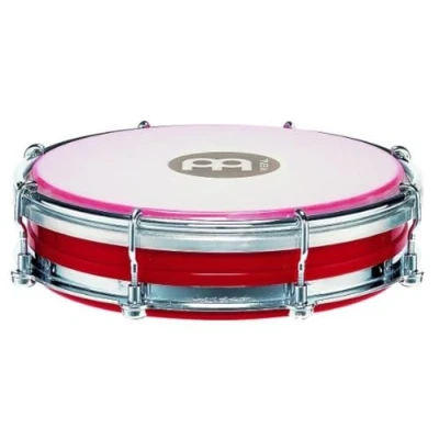 Image of Meinl Percussion Samba Floatune Tamborim Small Instrument with Synthetic Head Diameter 6 Inches ABS Plastic, Red (TBR06ABS R)