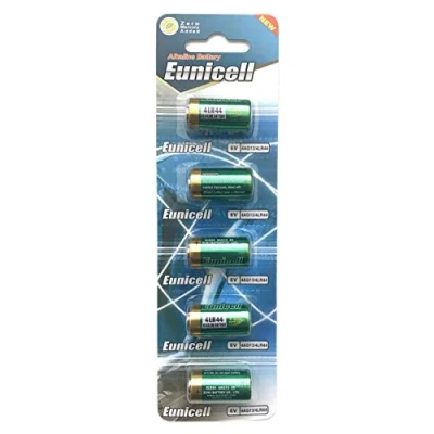 Image of 5 x Eunicell 4LR44 6v Alkaline Battery