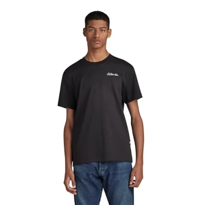 Image of G STAR RAW Men&#039;s Multi Graphic T Shirt, black (dk D23897 C812 6484), XL