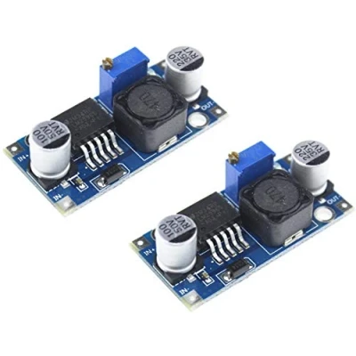 Image of 2 pieces LM2596 DC Adjustable Voltage Regulator Step Down Power Supply