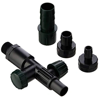 Image of Blagdon Minipond 2000 T Piece &amp; Fittings, Replacement Fittings For The Pump,Black/Green