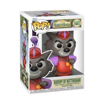 Image of Funko POP! Disney: Robin Hood Sheriff Of Nottingham Collectable Vinyl Figure Gift Idea Official Merchandise Toys for Kids &amp; Adults Movies Fans Model Collectors and Display