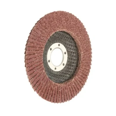 Image of Garden Mile 1pc 115mm Heavy Duty 40 Grit Flap Discs Aluminium Oxide Grinding and Sanding Disc Angle Grinder Power Tool Attachment for Metal Wood Plastic