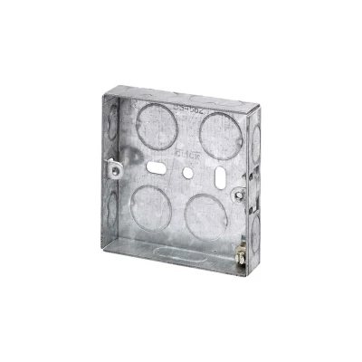 Image of Metal Back Box 1 Gang 16mm Click Scolmore