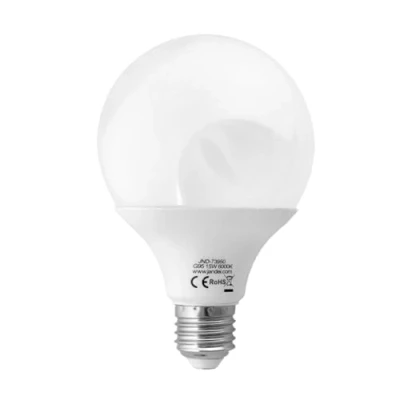 Image of JANDEI E27 Screw Bulb, G95 Globe Bulb,15W (100W Equivalent) Led Bulbs Daylight 6000k Large Light Bulbs, Non Dimmable,1950 Lume Energy Saving, Perfect for Indoor Room
