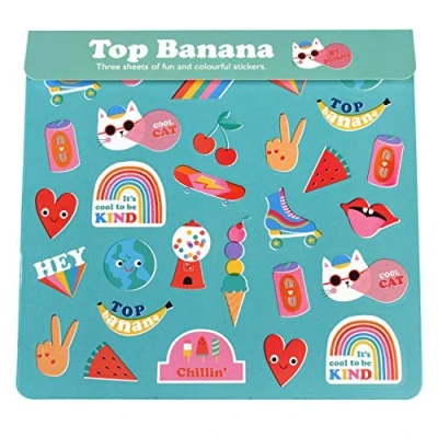 Image of Rex London Top Banana Stickers (3 Sheets)