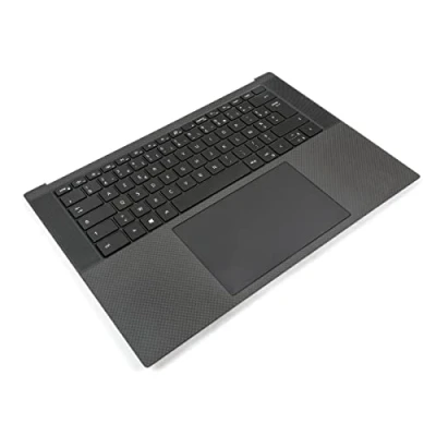 Image of Dell XPS 9500/9510/9520/9530 Palmrest, Touchpad &amp; FRENCH Backlit Keyboard 0YJMW4 + 0M5T8J (HJY36) (Renewed)