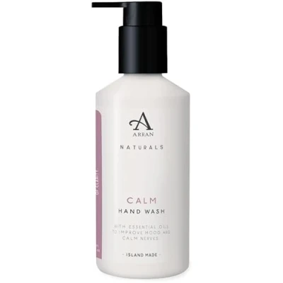 Image of Arran Lavender &amp; Chamomile Hand Wash (250ml) Vegan, Plant Based, Calming Luxury Soap with Metal Bottle and Natural Ingredients