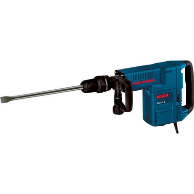 Image of Bosch Professional GSH 11 E Corded 240 V Demolition Hammer Drill with SDS Max, Blue