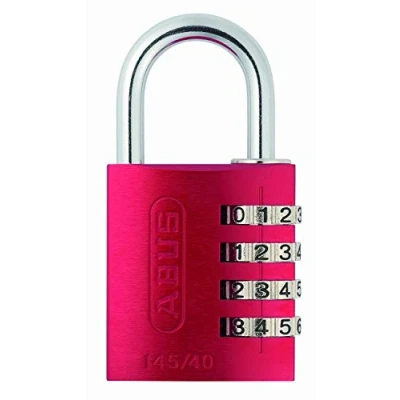 Image of 145/40 Combination Padlock Red