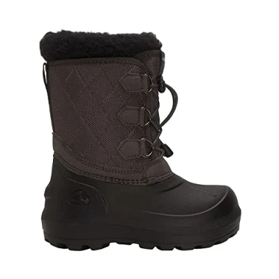 Image of Viking Unisex Kids Is​t​i​n​d​ Snow Boot , Plum Dusty Pink, 2 UK