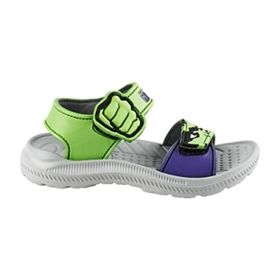 Image of CERDÁ LIFE&#039;S LITTLE MOMENTS Hulk Spiderman Sandals, Red and Blue, 9.5 UK Child