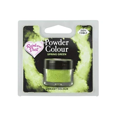 Image of Rainbow Dust Edible Matt Powder Colour 4g Spring Green