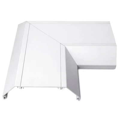 Image of Univolt CFW50/170 50 x 170mm 3 Compartment Dado Trunking Flat Bend CFW 50/170