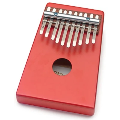 Image of Stagg 10 Keys Kid Kalimba with Bag Red