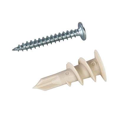 Image of Fixman 475004 Self Drill Fixings 100pk Nylon 12 x 32 mm