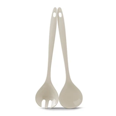 Image of Zeal G205C Salad Servers, Cream
