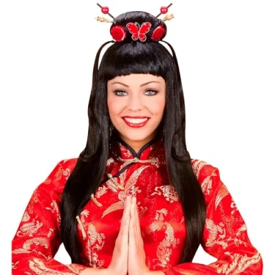 Image of Ladies China Girl Wig for Hair Accessory Fancy Dress