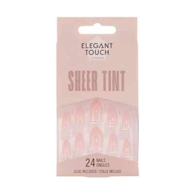 Image of Elegant Touch Sheer Tint Satin Slippers