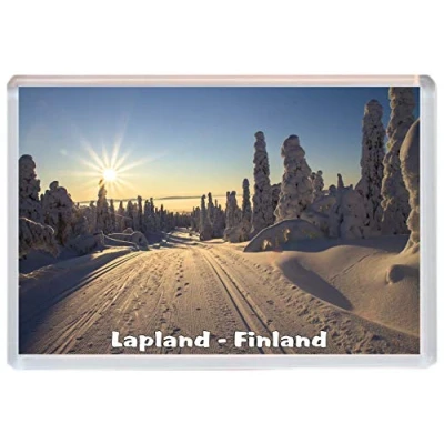 Image of Lapland Fridge Magnet 96 x 67 mm Jumbo Size BBSM1915