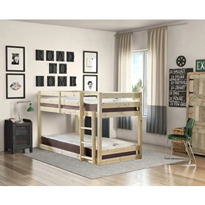 Image of STRICTLY BEDS&amp;BUNKS Stockton Low Sleeper Bunk Bed, 3ft Single