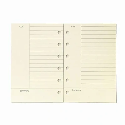 Image of A7 Refill, 6 Ring Binder Refill,4.84 x 3.23&#039;&#039;, Harphia(Cornell)