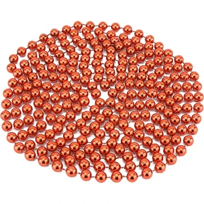 Image of SRV Hub Christmas Tree Red Beads Luxury Beads, 2.7M Birthday Party Decoration Bead Garland for Anniversary Hanging Ornaments